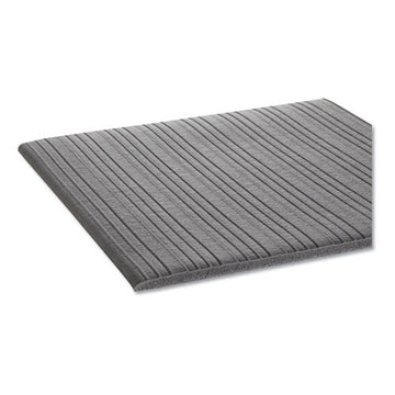 Crown Ribbed Anti-fatigue Mat, Vinyl, 36 X 120, Gray freeshipping - TVN Wholesale